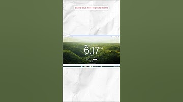 Enable Focus Mode on Google Chrome 🧘‍♂️🌐 | @BROY_