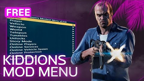 Newest GTA 5 Online Mod Menu 2025 | GTA 5 MOD MENU Kiddions MODEST Menu | Free Hack | Download Tutor