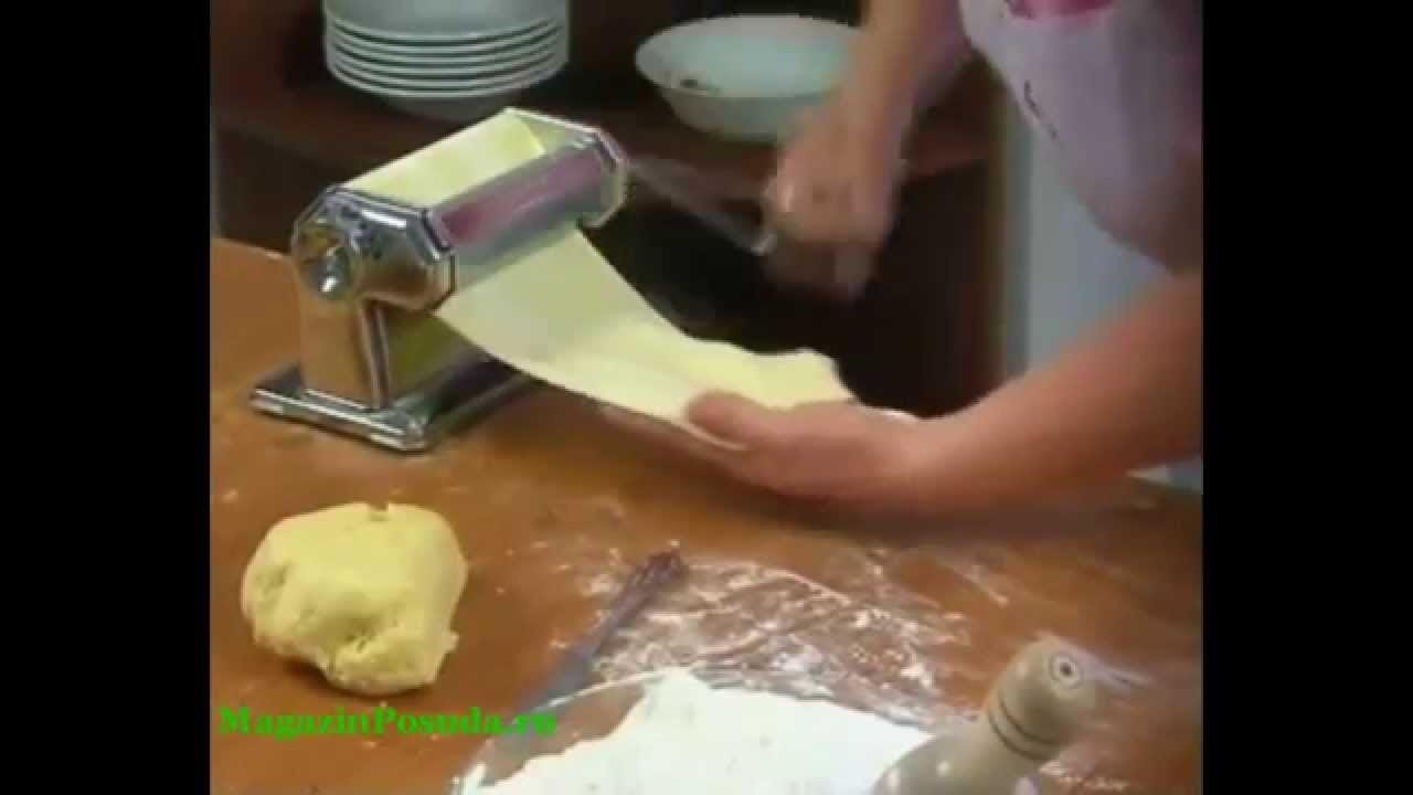 Imperia лапшерезка производство Италия - MagazinPosuda.ru - YouTube