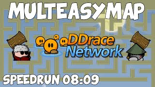 DDraceNetwork - Speedrun Multeasymap 08:09
