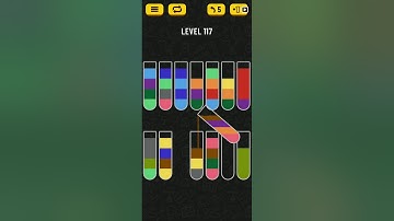 Water sort Puzzle | Level 117 | Gameplay Walkthrough