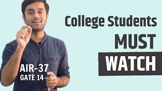 How to Crack GATE with College -  हिन्दी में (English Subtitles)