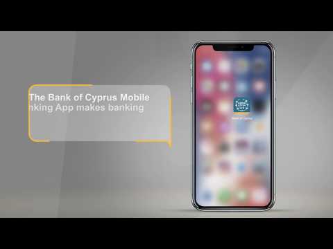 Bank of Cyprus Mobile Banking Αpp Demo Video