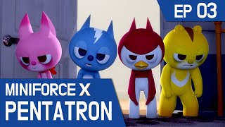 [KidsPang] MINIFORCE X PENTATRON Ep.3: Chaos on the Road to Camp