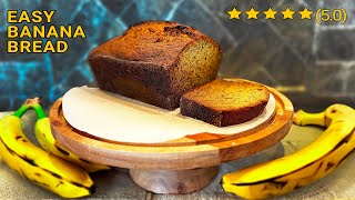 Homemade BANANA BREAD Tutorial