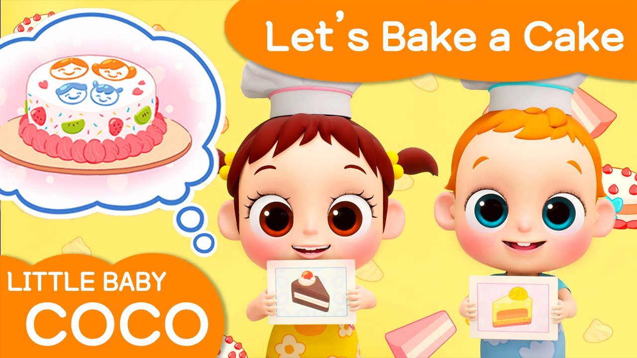 [Littlebaby COCO] Let's Bake a Cake🍰 Preschool Song🎶 Baking🧁