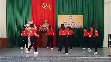 TỔ QUỐC GỌI TÊN MÌNH - Tốp nữ chi hội PN thôn Trung , xã Hồng Sơn trình bày. 