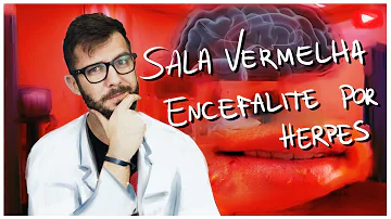 O que é uma encefalite herpética?