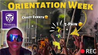 Orientation Week at Western (T Pain Concert and More)🔥