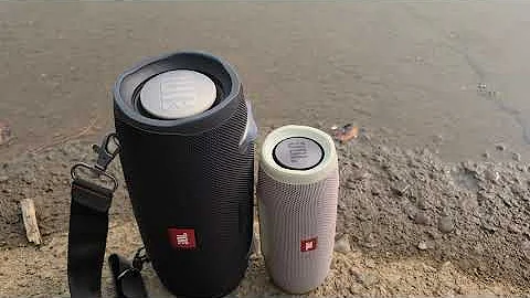 JBL Xtreme 2 & Charge 3 - Bass Test 60 FPS (Volume 100%)