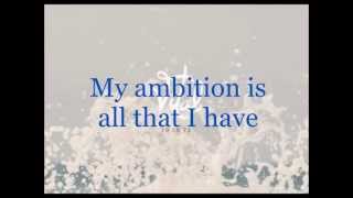Video thumbnail of "Anberlin- Intentions (with lyrics)"