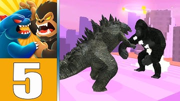 Kaiju Run (IOS/Android) Max Level Gameplay Walkthrough All Levels Part 5