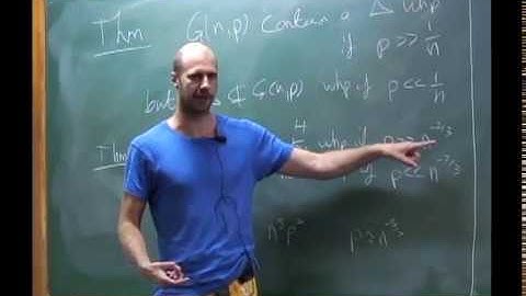 Programa de Mestrado: Extremal and Probabilistic Combinatorics - Aula 06 - Parte 01