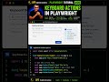 Keyboard Actions | Playwright Tutorial for Beginners | Playwright in 1 Minute #shorts