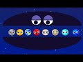 Learn Shapes, Colors, Numbers★Color PLANET GAME★Funny Planets Game★preschool Educational Games