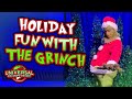 Lora Sauls and the Grinch Discuss the 2022 Holiday Season at the Universal Orlando Resort