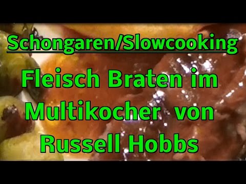 Video: Leckerer Braten Im Multikocher