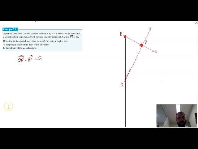 Applications of vectors displacement and velocity collisions