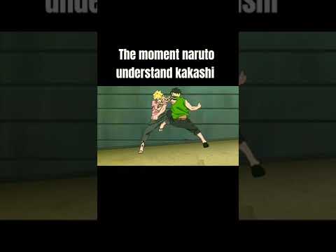 The moment naruto understand kakashi #naruto #boruto #kawaki #narutoshorts #narutoedit #boruto