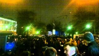 Митинг #5дек 19:10 Толпа уже от входа в метро