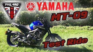 2018 Yamaha MT-09 Test Ride