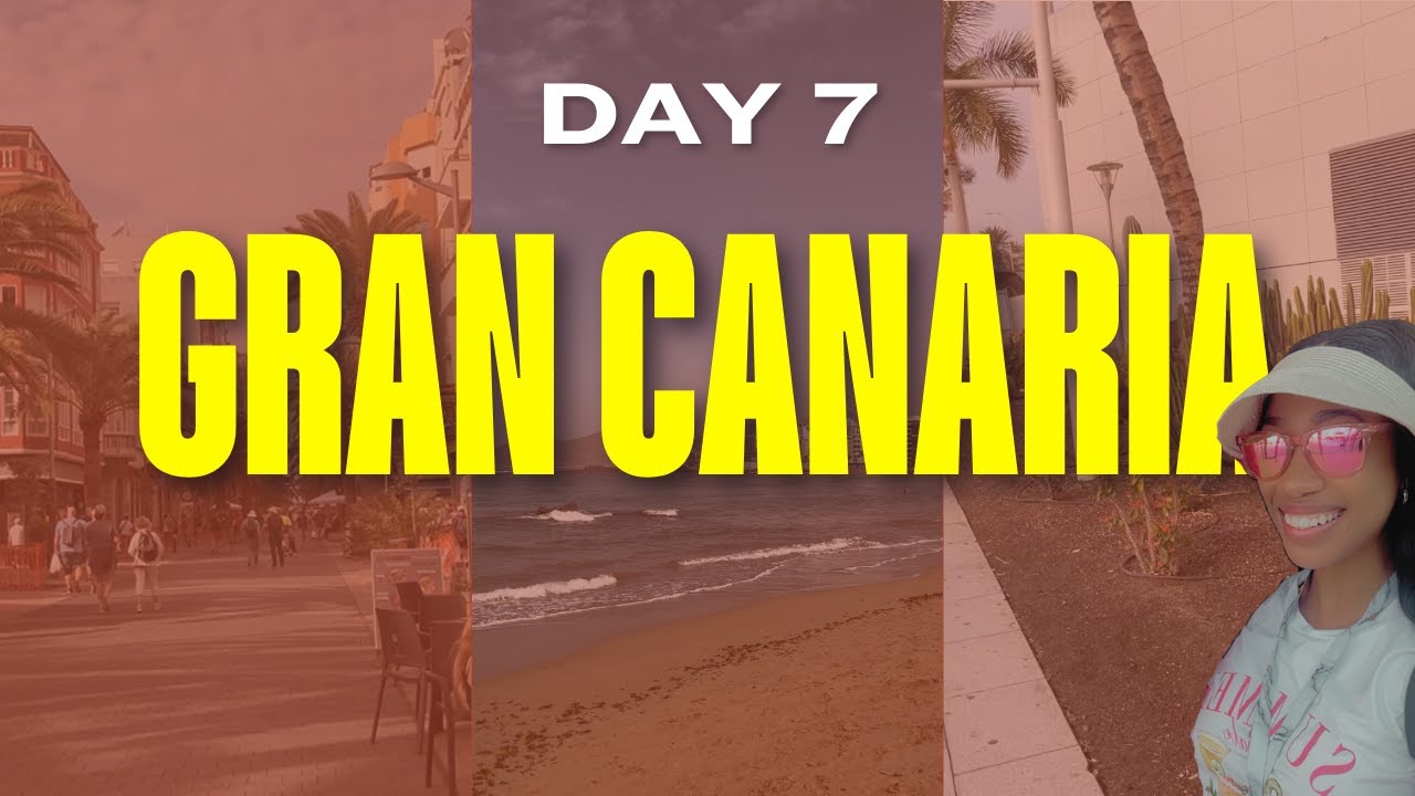 Exploring Las Palmas, Canary Islands 🌴 | MSC Grandiosa Transatlantic Repositioning Cruise Day 7