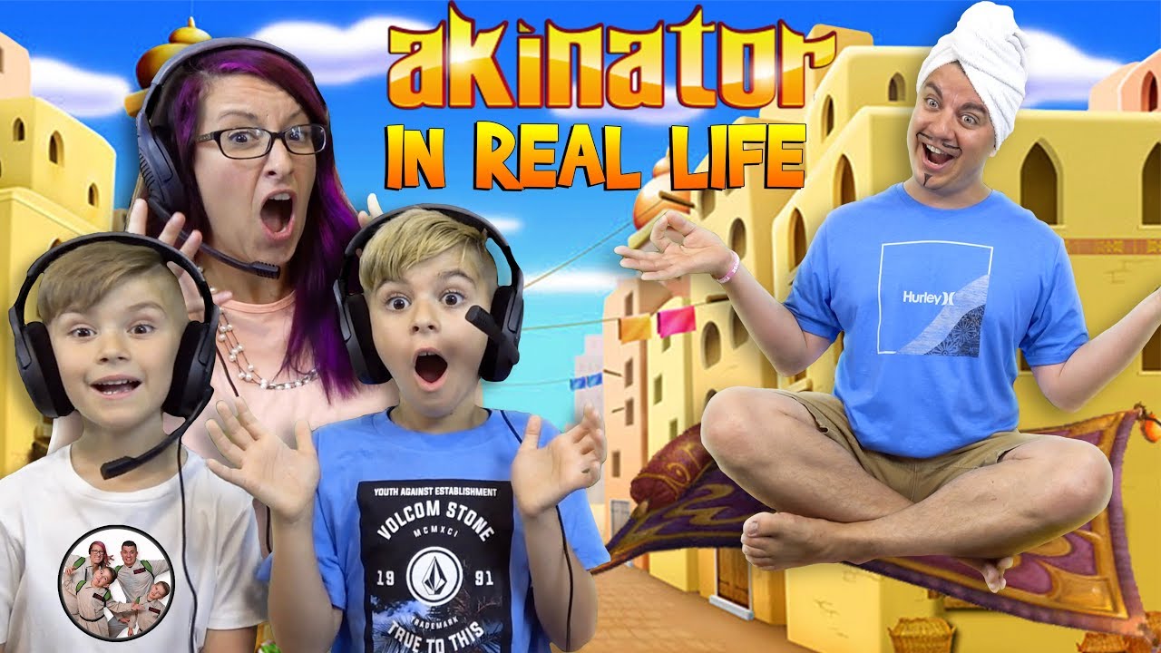 AKINATOR IN REAL LIFE! (Worlds Smartest Genie)