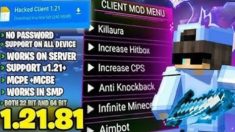 APOLLON CLIENT FOR MCPE!! | BEST HACK CLIENT