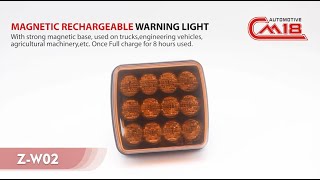 Z-W02 Magnetic Rechargeable Warning Light
