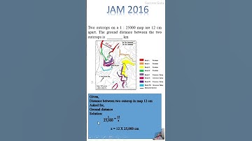 JAM 2016 Question No  48 #successguru  #jamgg @SGgeology