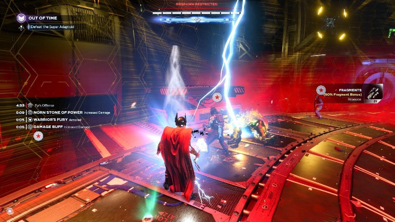 Marvel's Avengers 1 MILLION GODBLAST DAMAGE!! THOR..