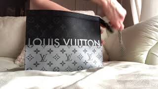 Louis Vuitton Pochette Voyage Eclipse Monogram; Toiletry 26 Clutch  Comparison, Chat, Tips; AdviceðŸ˜‰ 
