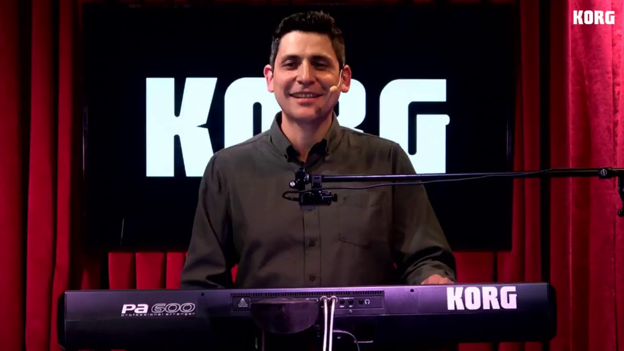 Workshop KORG PA600 con Hugo Olivares, En Vivo!! - YouTube