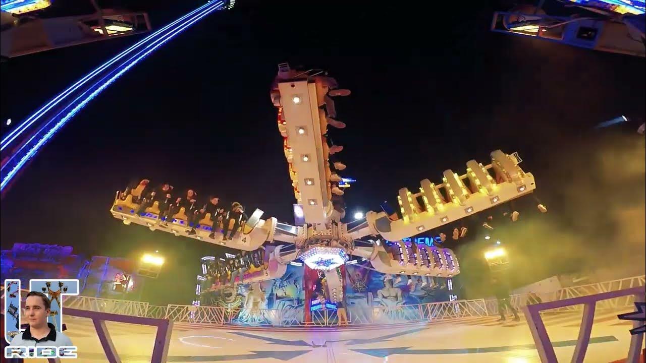 Manège EXTREME TOP SCAN Foire 2022 manege rouen extreme attraction foire YouTube