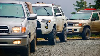 A Tundra, 4Runner, and Pathfinder go into the woods. by GrizzlyPath 11,357 views 2 years ago 18 minutes