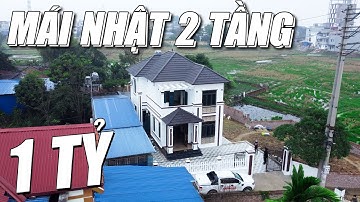 Chỉ 1 Tỷ MAXHOME Thi Công Trọn Gói Nhà 2 Tầng Mái Nhật Siêu Đẹp Tại Thái Nguyên