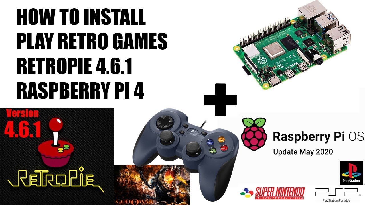 RetroPie 4.6 released with Raspberry Pi 4 support. - RetroPie