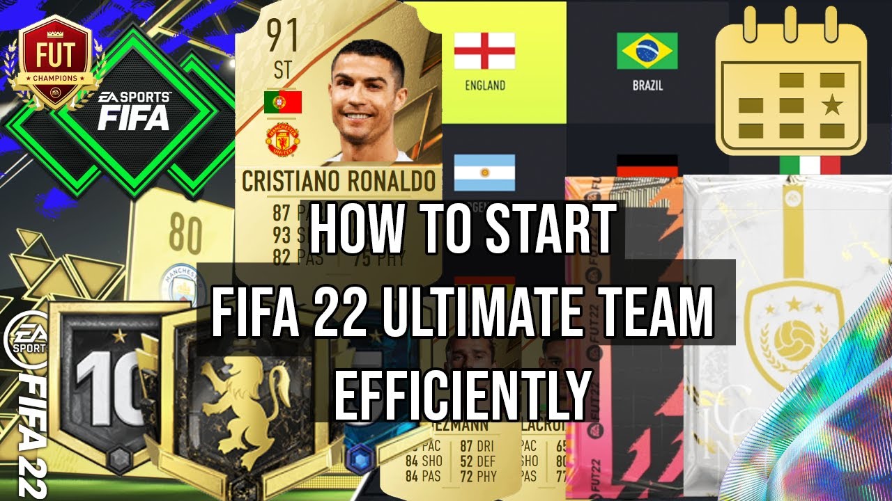 How To Start FIFA 22 ULTIMATE TEAM Efficiently & Build A Good Starter Team  Quickly [BEGINNER GUIDE] 