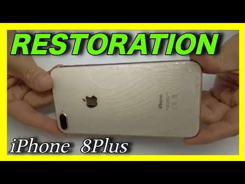 Back GLASS REPAIR IPHONE 8 PLUS