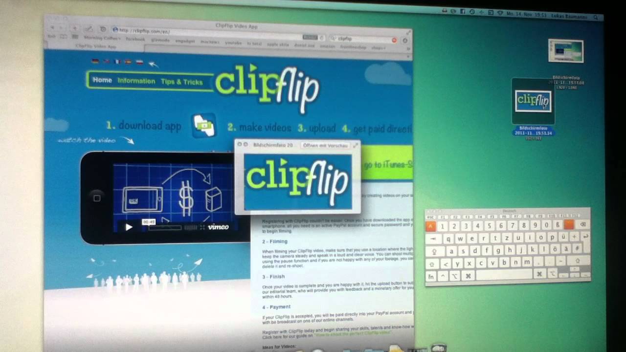 Wie kann man Bildschirmfotos auf einem MacBook machen? - YouTube