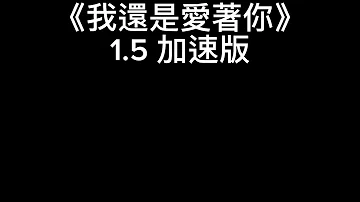 我還是愛著你 1.5加速版