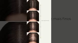 Afinamento capilar feminino: quando fica visível, já vinha acontecendo #cabelo