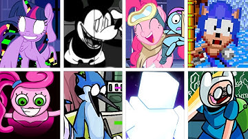 Dusk Till Dawn but Every Turn a Different Character Sings 🎶 (FNF Dusk Till Dawn but Everyone Sings)