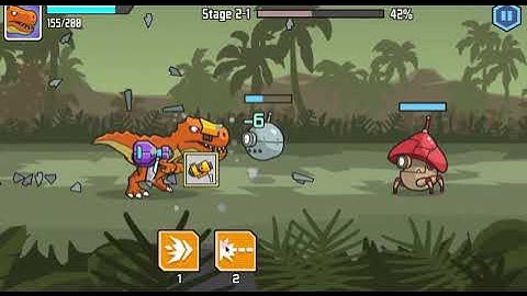 CyberDino T Rex vs Robots | Level 2-1