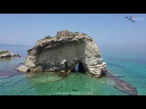 Bademli Koyu Dikili İzmir Gezi Teknesi Akvaryum Koyları Drone Tanıtım