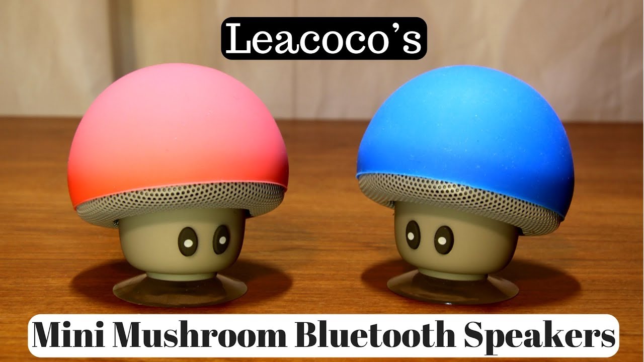Red Sudroid Mushroom Mini Wireless Portable Bluetooth 4.1 Speakers with Mic for Smartphones Red Sudroid Mushroom Mini Wireless Portable Bluetooth 4.1 Speakers with Mic for Smartphones