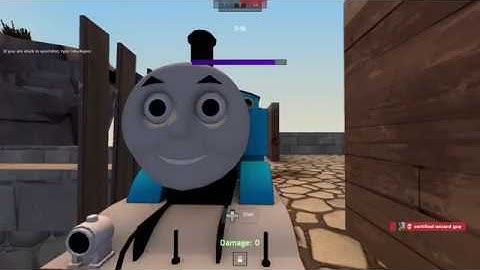 I put spongebob music over a freak fortress tf2 match