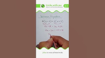 find linear equation | linear equation #shorts #maths #reels #ssccglmts #maths #aptitude #reelsvideo