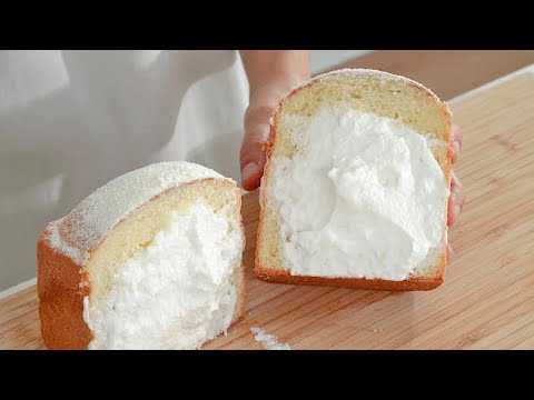  !        , Cream loaf Bread recipe, Whipping cream White Bread