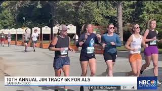 NBC Bay Area: 10th Annual Jim Tracy 5K in Golden Gate Park